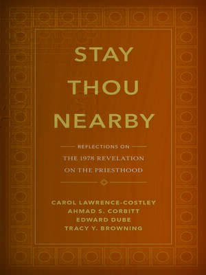 cover image of Stay Thou Nearby